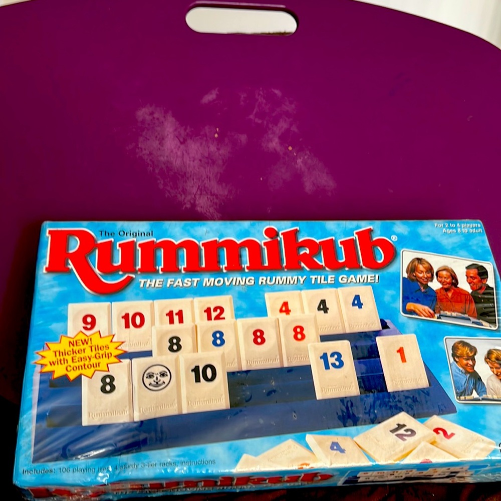 Rummikub The Fast Moving Rummy Tile Game